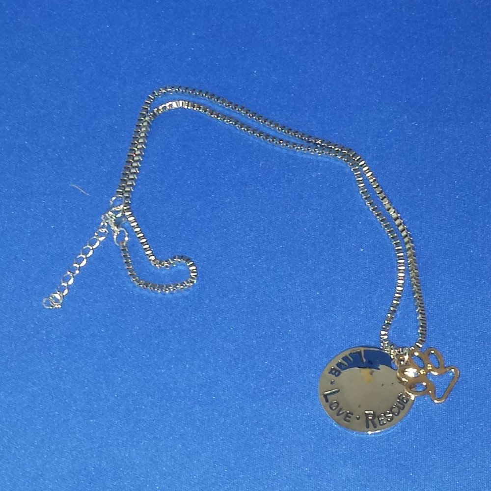"Live, Love, Rescue" Pendant